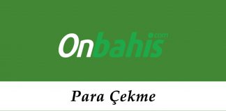 Onbahis Para Çekme
