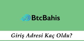 Btcbahis Giriş Adresi Kaç Oldu?